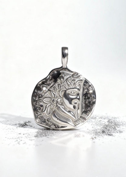 Roman Dinar Pendant "Adjustable Chain"